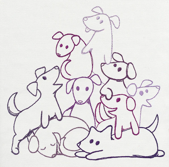 Pile o' Cute - Puppy Pile