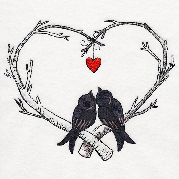 Poe-etic Love Birds - Image 8