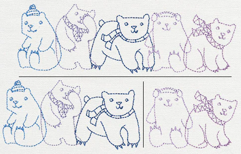 Polar Bear Border (Split)