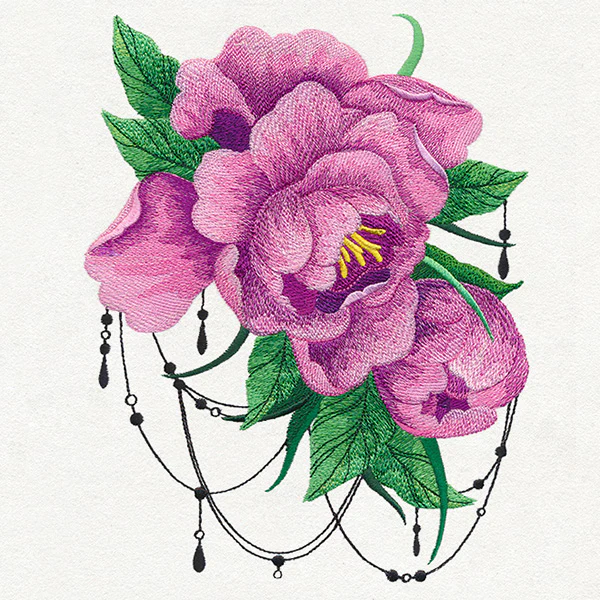 Potent Peony Drape - Image 4