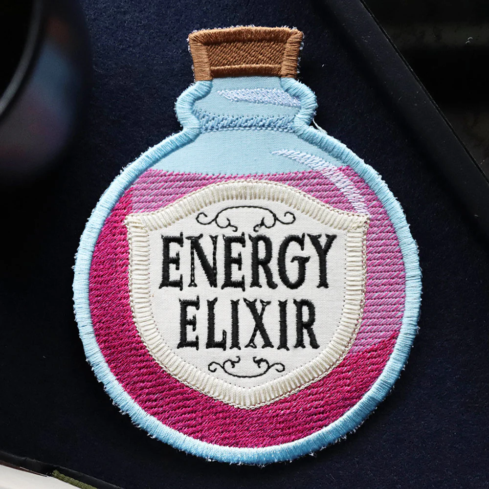 Potion Coaster - Energy Elixir (In-the-Hoop) - Image 4