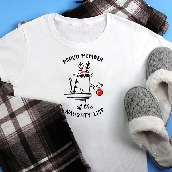 Proud Member of the Naughty List Cat - Image 8