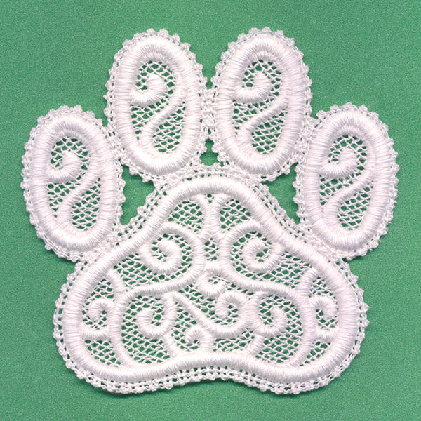 Puppy Paw Print (Lace) - Image 3