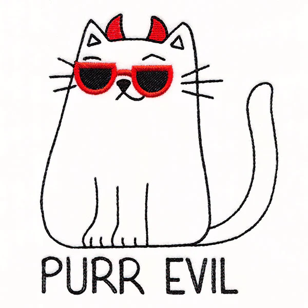 Purr Evil Cat - Image 3