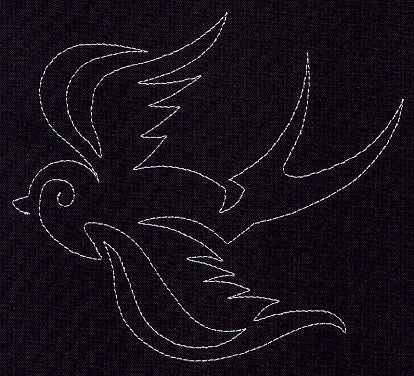 Quilting Swallow (Single Run) - Image 4