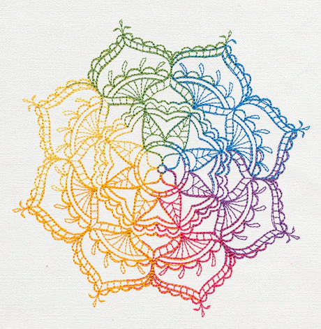 Rainbow Medallion - Image 3