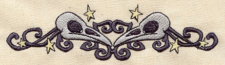 Raven Skull Border - Image 2