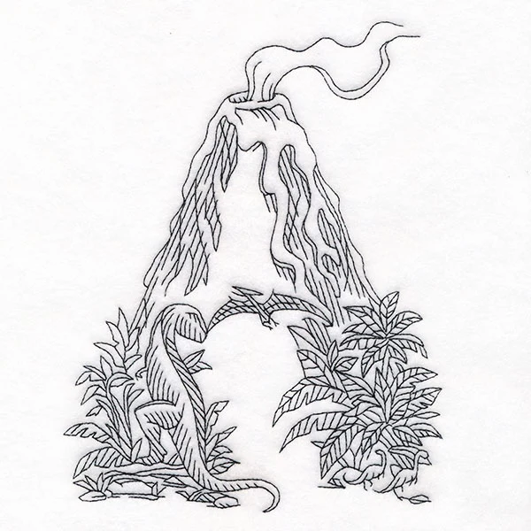 Read & Explore - Letter A Dinosaur Scene - Image 2