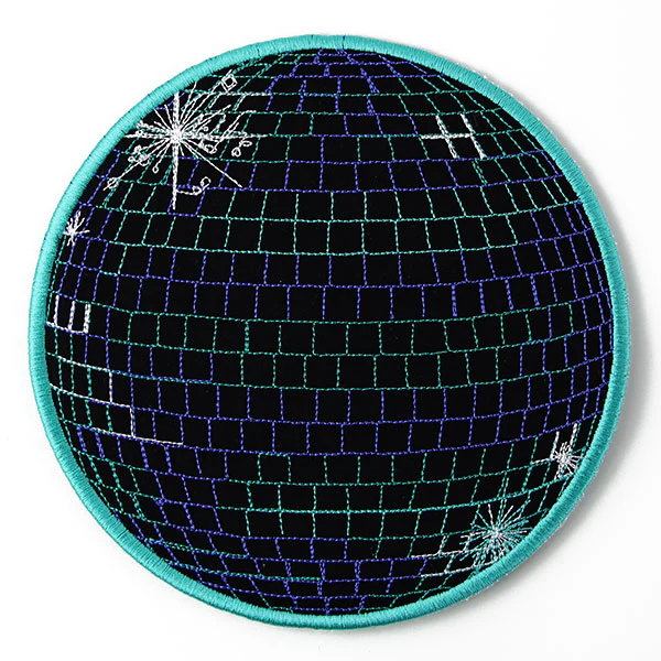 Ready to Party Disco Ball Trivet (In-the-Hoop)