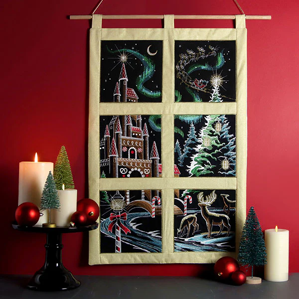 Reindeer & Gingerbread Christmas Panel 2 - Image 11