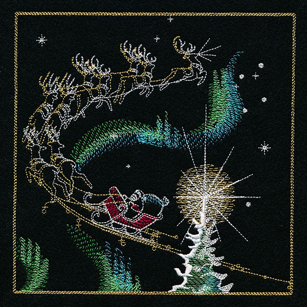 Reindeer & Gingerbread Christmas Panel 2 - Image 4