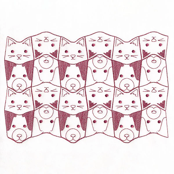 Repeat with Me Cat & Dog Border
