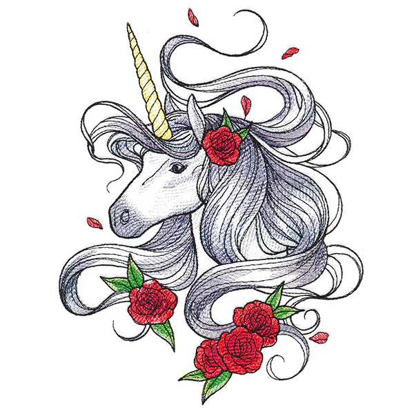 Romantic Roses Unicorn - Image 7