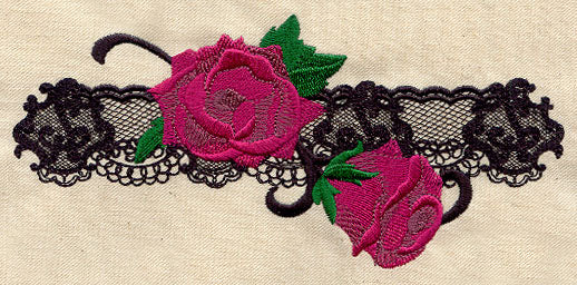 Roses and Lace Border - Image 2