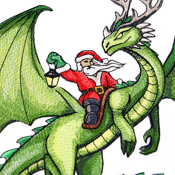 Santa and His Christmas Dragon - Image 2