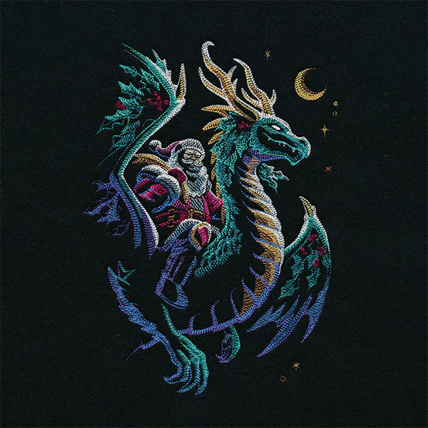 Santa and His Wondrous Dragon - Image 2