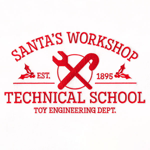 Santa’s Workshop Technical School Sign - Image 9