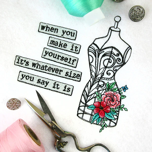 Sassy Seamstress Dress Form - Image 12