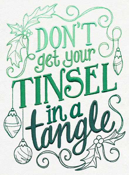 Sassy Tidings - Tangled Tinsel - Image 2