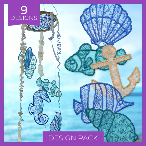 Sea Glass (Freestanding Organza) (Design Pack) - Image 19