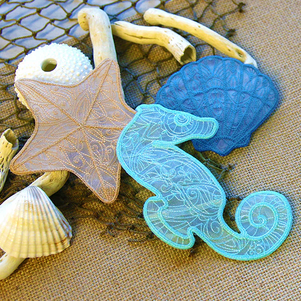 Sea Glass (Freestanding Organza) (Design Pack) - Image 3