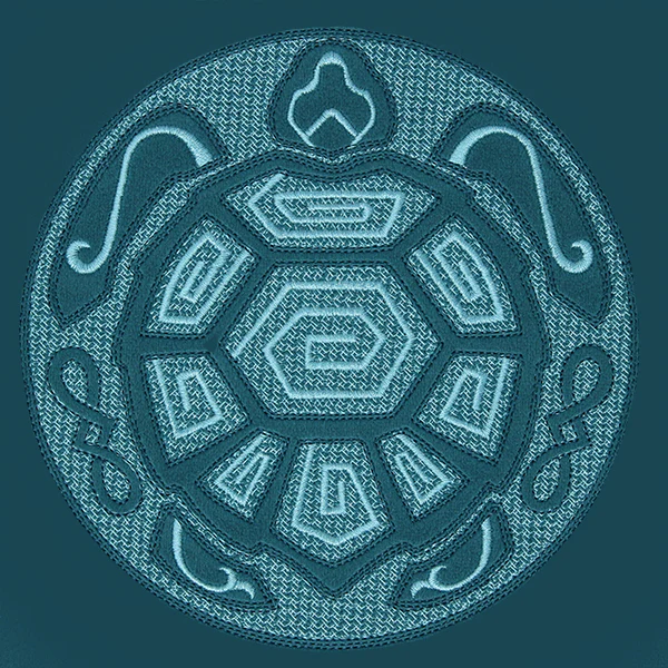Sea Turtle Mandala (Embossed) - Image 5