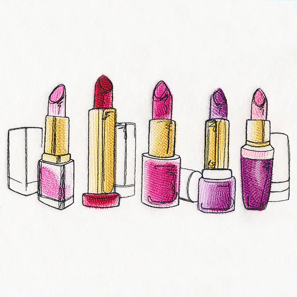 Shades of Pink Lipstick Rainbow - Image 2