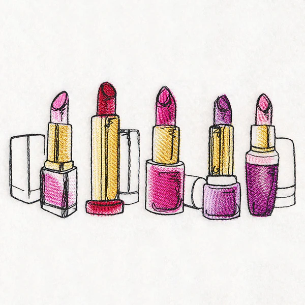 Shades of Pink Lipstick Rainbow - Image 4