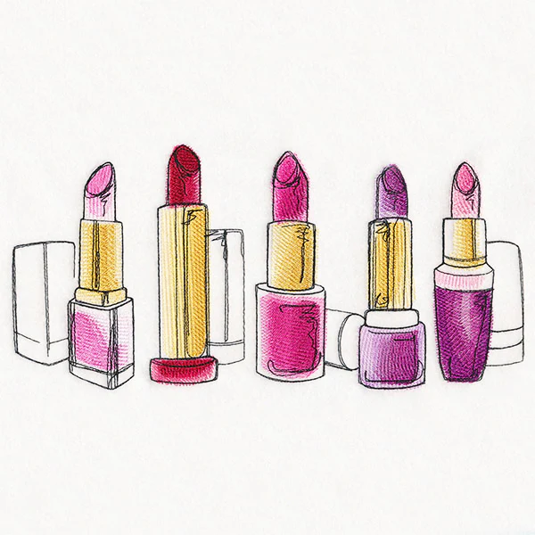 Shades of Pink Lipstick Rainbow - Image 6