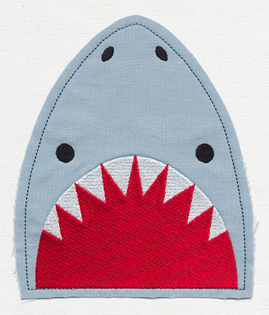 Shark Pocket Topper (Applique) - Image 4