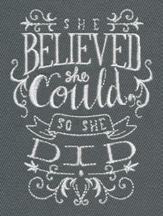 She Believed She Could - Image 3