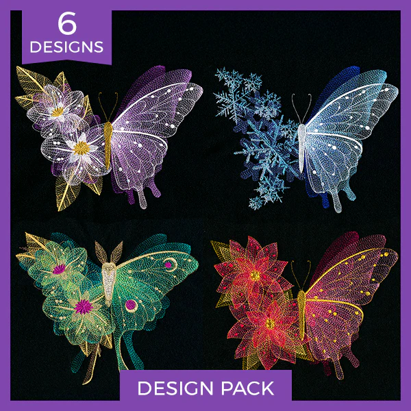 Sheer Illusions Butterfly Design Pack - Image 2