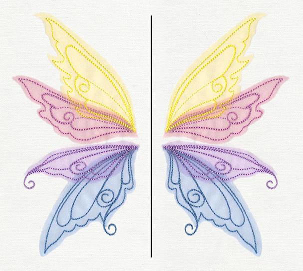 Sheer Magic Wings (Applique) - Image 2