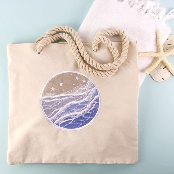 Sheer Ocean Waves (Applique) - Image 8
