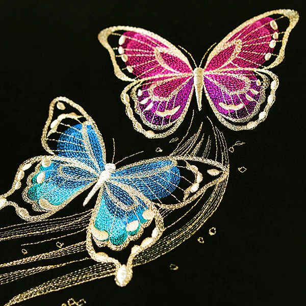 Shimmering Butterfly Trails - Image 2
