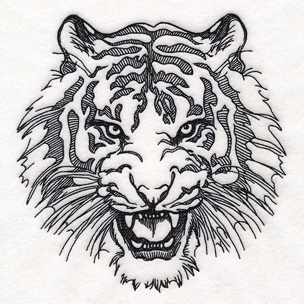 Simple On the Prowl Tiger (Quilting) - Image 11
