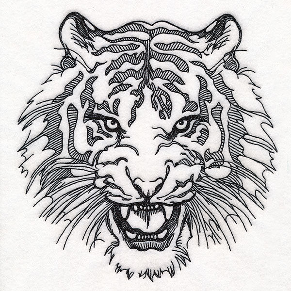 Simple On the Prowl Tiger (Quilting) - Image 27