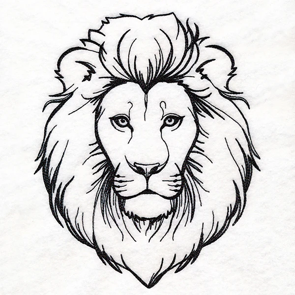 Simple Regal Lion (Quilting) - Image 5