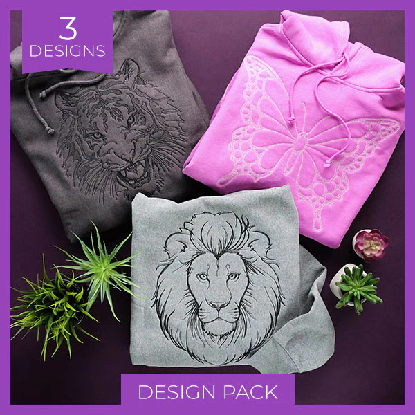 Simple Wildlife (Quilting) Design Pack - Image 17