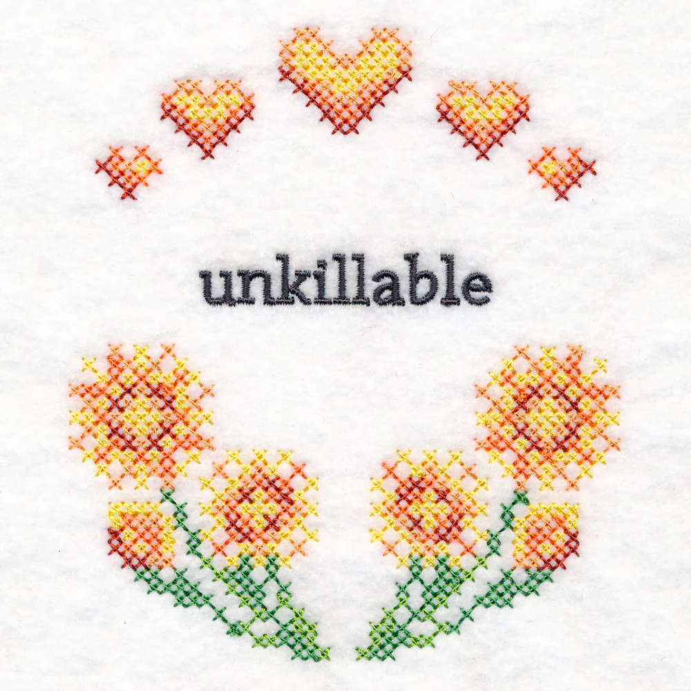 Snarky Samplers - Unkillable (Cross Stitch) - Image 4