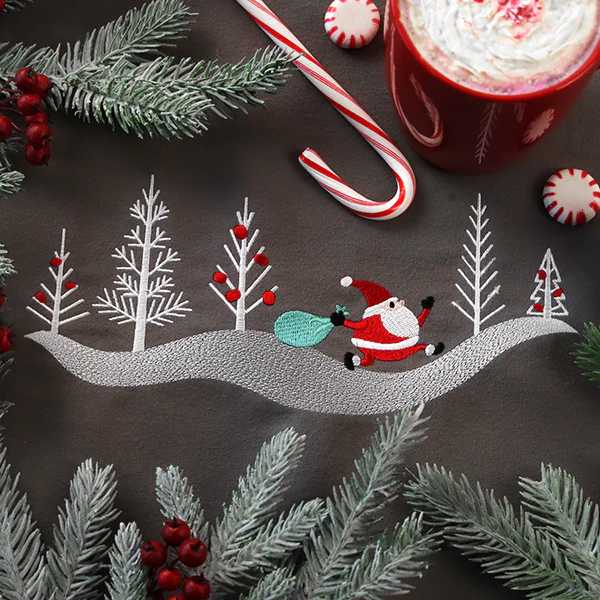 Sneaky Santa Border - Image 12
