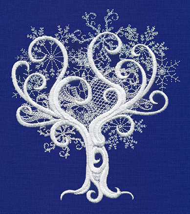 Snow Baroque Tree - Image 2