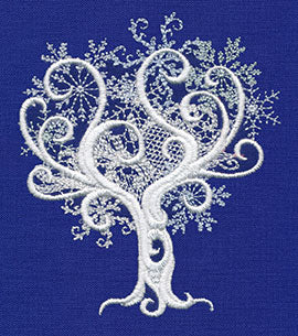Snow Baroque Tree - Image 3