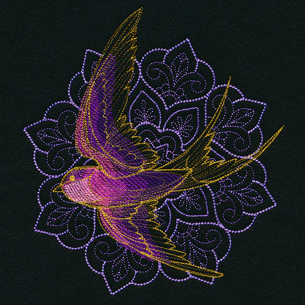 Soaring Swallow Medallion - Image 4