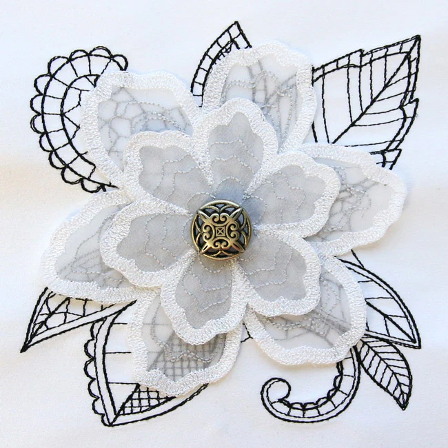 Soft Bloom (Applique) - Image 5