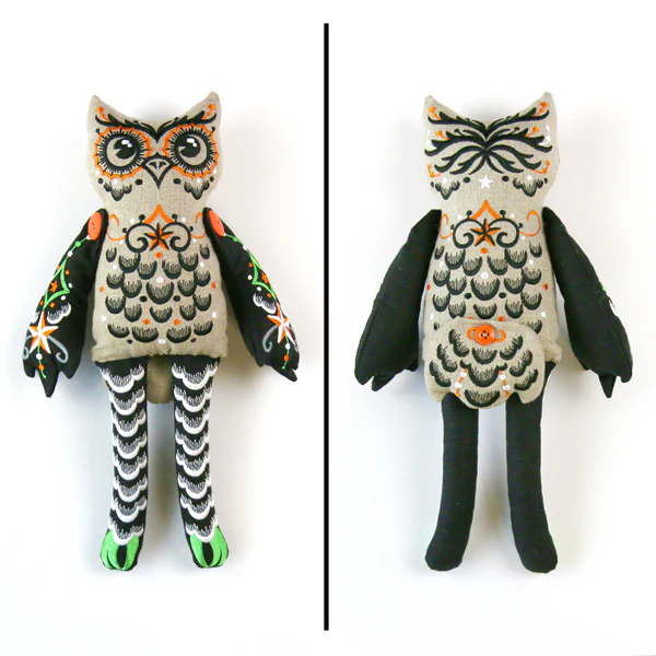 Sp-Whoo-ky Owl Doll (In-the-Hoop) - Image 6