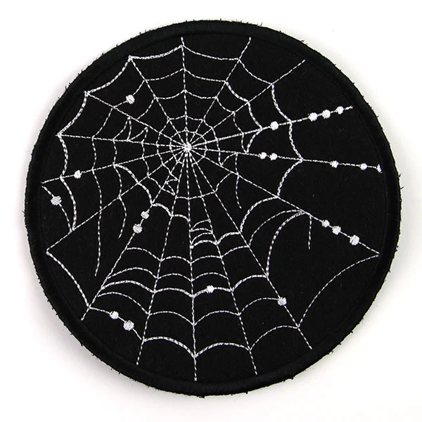 Spiraling Spiderwebs Coaster (In-the-Hoop) - Image 5