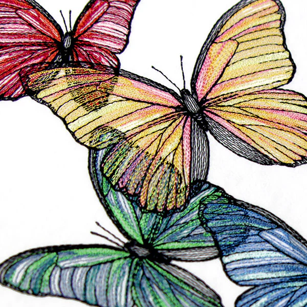 Splendor and Color Butterflies Spray - Image 2