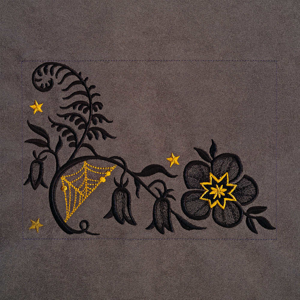 Spooky Floral Corners - Bottom Left - Image 3
