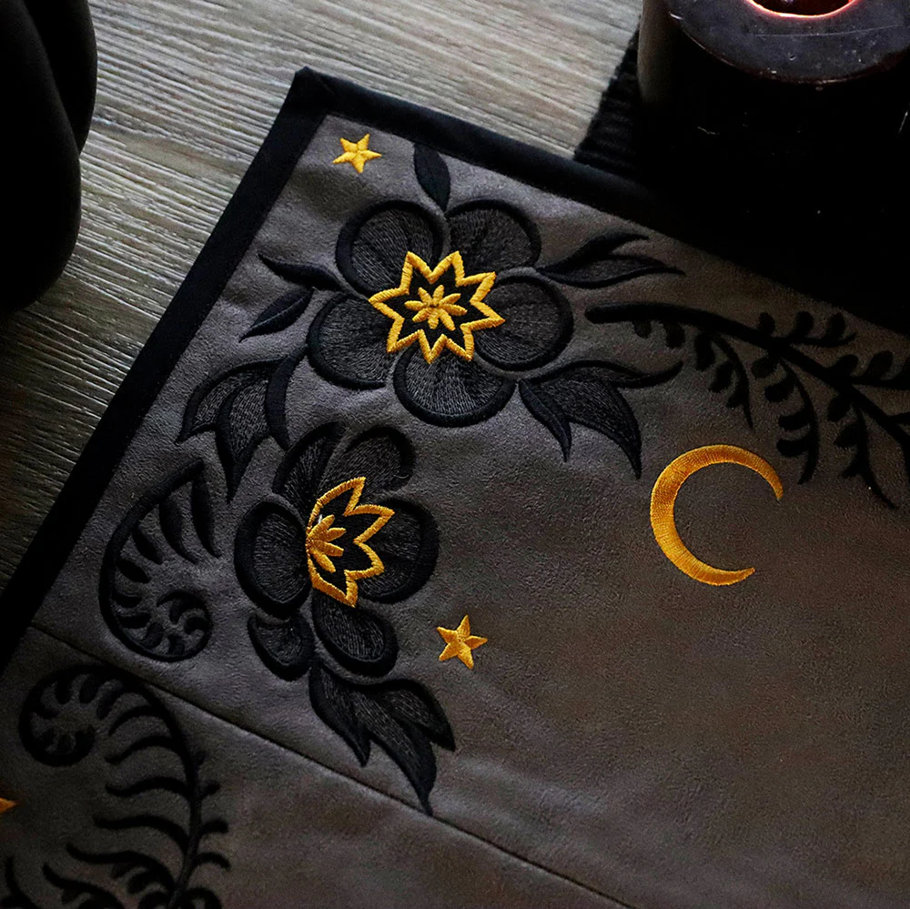 Spooky Floral Corners - Top Left - Image 2